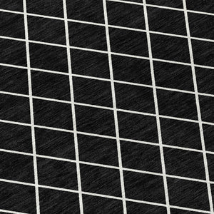 Homeroots 3' Beige And Ivory Geometric Washable Area Rug For Indoor And Outdoor Spaces - Durable Design! 3' X 5' Polyester 596081