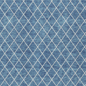 Homeroots 3' Beige And Ivory Geometric Washable Area Rug For Indoor And Outdoor Spaces - Durable Design! 5' X 8' Polyester 596094