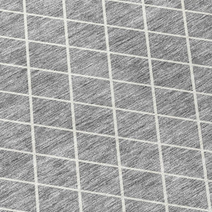 Homeroots 3' Beige And Ivory Geometric Washable Area Rug For Indoor And Outdoor Spaces - Durable Design! 5' X 8' Polyester 596106