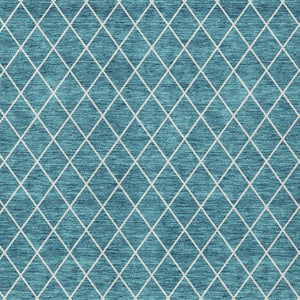 Homeroots 3' Beige And Ivory Geometric Washable Area Rug For Indoor And Outdoor Spaces - Durable Design! 3' X 5' Polyester 596141