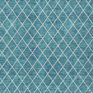 Homeroots 3' Beige And Ivory Geometric Washable Area Rug For Indoor And Outdoor Spaces - Durable Design! 5' X 8' Polyester 596142