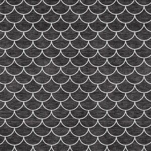 Homeroots 3' Stylish Beige And Ivory Geometric Washable Area Rug For Indoor And Outdoor Spaces, Durable Design 8' X 10' Polyester 596168