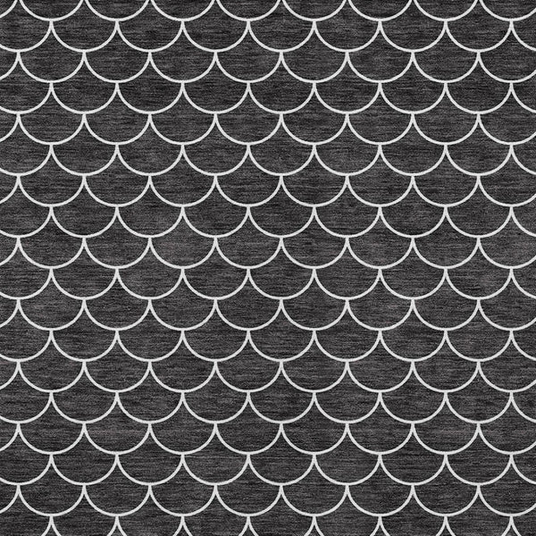 Homeroots 3' Stylish Beige And Ivory Geometric Washable Area Rug For Indoor And Outdoor Spaces, Durable Design 8' X 10' Polyester 596168