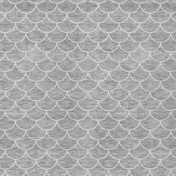 Homeroots 3' Stylish Beige And Ivory Geometric Washable Area Rug For Indoor And Outdoor Spaces, Durable Design 3' X 5' Polyester 596189