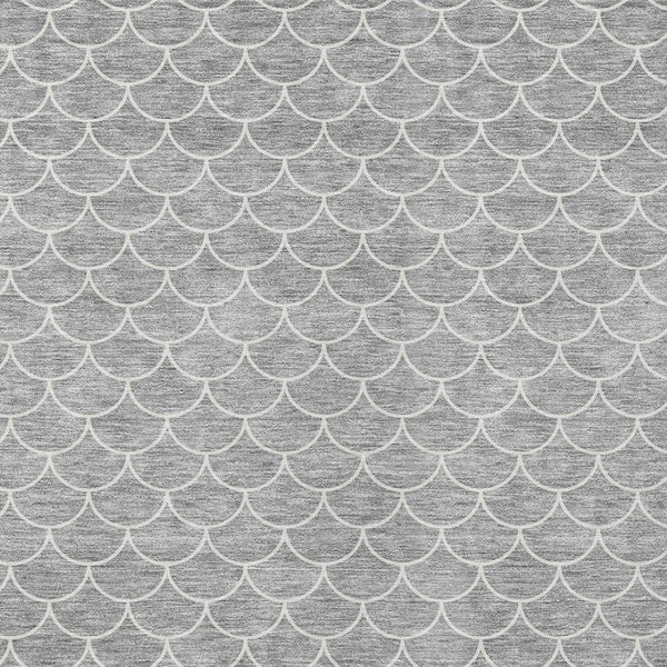 Homeroots 3' Stylish Beige And Ivory Geometric Washable Area Rug For Indoor And Outdoor Spaces, Durable Design 9' X 12' Polyester 596193