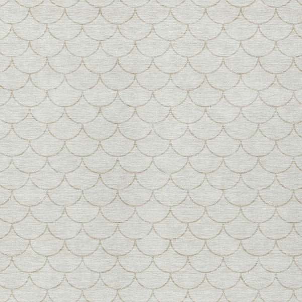 Homeroots 3' Stylish Beige And Ivory Geometric Washable Area Rug For Indoor And Outdoor Spaces, Durable Design 3' X 5' Polyester 596195