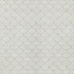 HomeRoots 5' Modern Ivory and Beige Geometric Indoor Outdoor Area Rug – Durable, Washable, Stylish & Versatile 5' X 8' 596196