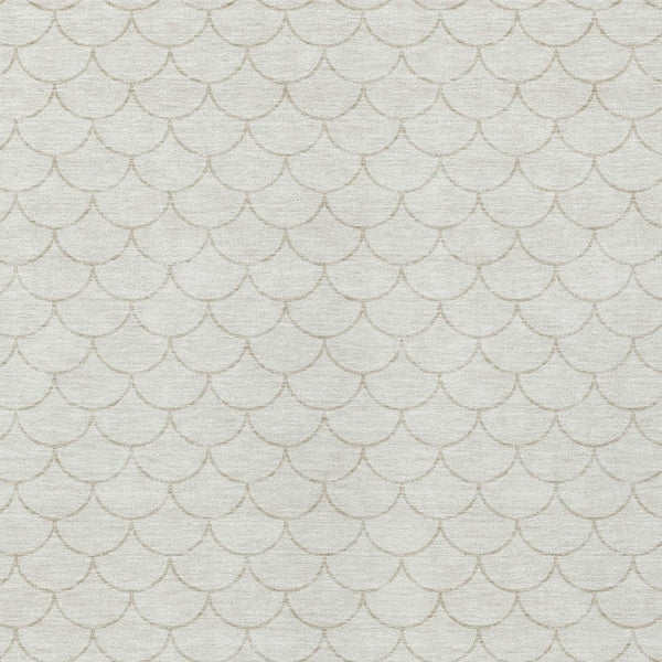 HomeRoots 5' Modern Ivory and Beige Geometric Indoor Outdoor Area Rug – Durable, Washable, Stylish & Versatile 5' X 8' 596196