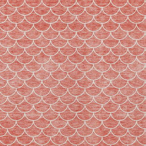 Homeroots 3' Stylish Beige And Ivory Geometric Washable Area Rug For Indoor And Outdoor Spaces, Durable Design 5' X 8' Polyester 596202