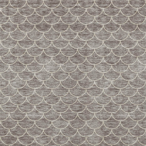 Homeroots 3' Stylish Beige And Ivory Geometric Washable Area Rug For Indoor And Outdoor Spaces, Durable Design 9' X 12' Polyester 596217