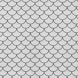 Homeroots 3' Stylish Beige And Ivory Geometric Washable Area Rug For Indoor And Outdoor Spaces, Durable Design 8' X 10' Polyester 596222