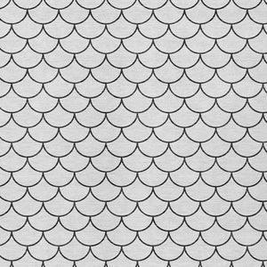 Homeroots 3' Stylish Beige And Ivory Geometric Washable Area Rug For Indoor And Outdoor Spaces, Durable Design 9' X 12' Polyester 596223