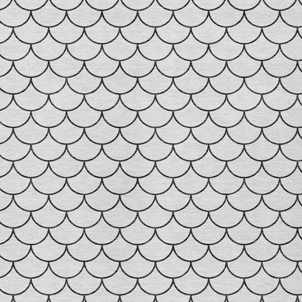 Homeroots 3' Stylish Beige And Ivory Geometric Washable Area Rug For Indoor And Outdoor Spaces, Durable Design 9' X 12' Polyester 596223