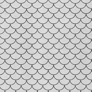 Homeroots 3' Stylish Beige And Ivory Geometric Washable Area Rug For Indoor And Outdoor Spaces, Durable Design 10' X 14' Polyester 596224