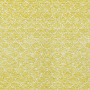 Homeroots 3' Stylish Beige And Ivory Geometric Washable Area Rug For Indoor And Outdoor Spaces, Durable Design 5' X 8' Polyester 596226