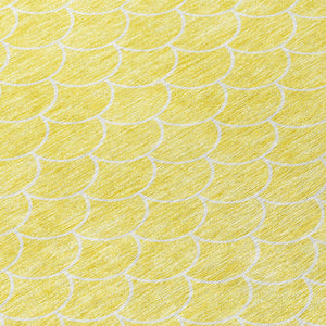 Homeroots 3' Stylish Beige And Ivory Geometric Washable Area Rug For Indoor And Outdoor Spaces, Durable Design 8' X 10' Polyester 596228