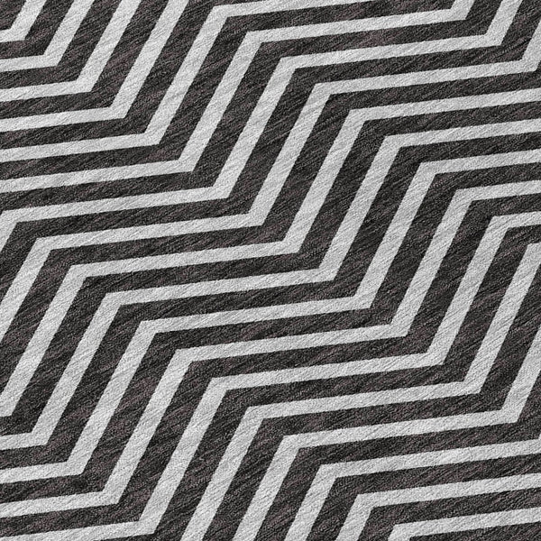 Homeroots 3' Artichoke Green Chevron Indoor Outdoor Area Rug - Stylish, Washable, Durable For High Traffic Areas 9' X 12' Polyester 596247