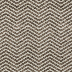 Homeroots 3' Artichoke Green Chevron Indoor Outdoor Area Rug - Stylish, Washable, Durable For High Traffic Areas 9' X 12' Polyester 596253