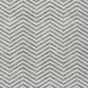Homeroots 3' Artichoke Green Chevron Indoor Outdoor Area Rug - Stylish, Washable, Durable For High Traffic Areas 9' X 12' Polyester 596271