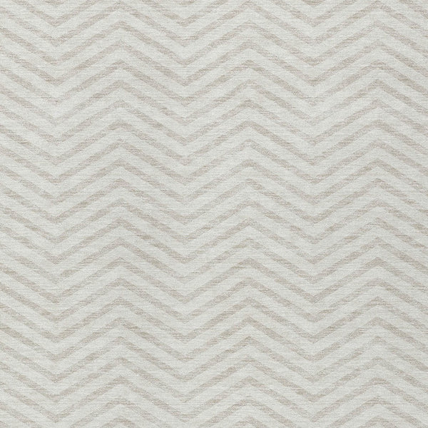 Homeroots 3' Artichoke Green Chevron Indoor Outdoor Area Rug - Stylish, Washable, Durable For High Traffic Areas 9' X 12' Polyester 596277