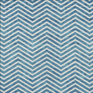 Homeroots 3' Artichoke Green Chevron Indoor Outdoor Area Rug - Stylish, Washable, Durable For High Traffic Areas 10' X 14' Polyester 596296