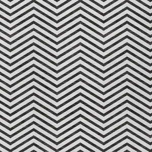 Homeroots 3' Artichoke Green Chevron Indoor Outdoor Area Rug - Stylish, Washable, Durable For High Traffic Areas 8' X 10' Polyester 596300