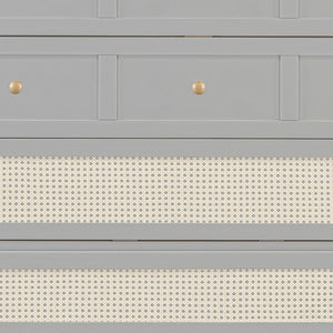 HomeRoots Gray Wood Full Murphy Bed - Stylish Space-Saving Cabinet for Small Rooms, Multi-Use Areas & Guests 596489