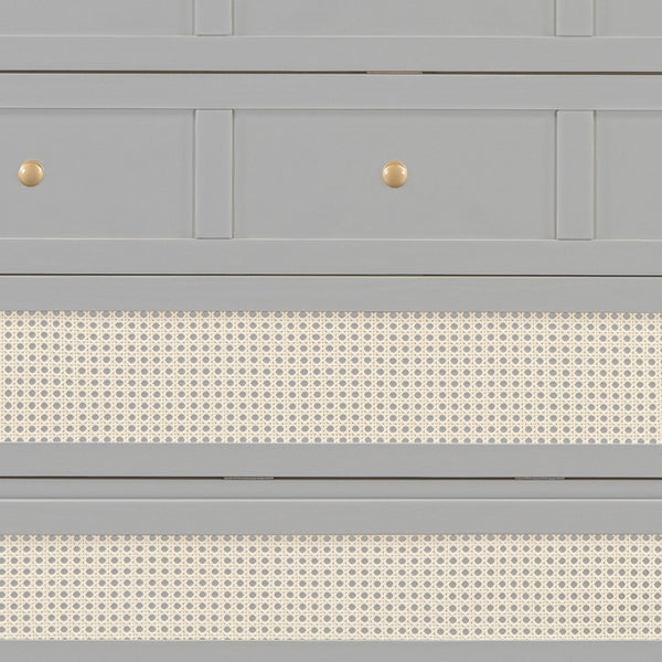 HomeRoots Gray Wood Full Murphy Bed - Stylish Space-Saving Cabinet for Small Rooms, Multi-Use Areas & Guests 596489