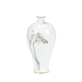 White Cinder And Smoke Vase White/Cream, Black 302436-WILDWOOD Wildwood