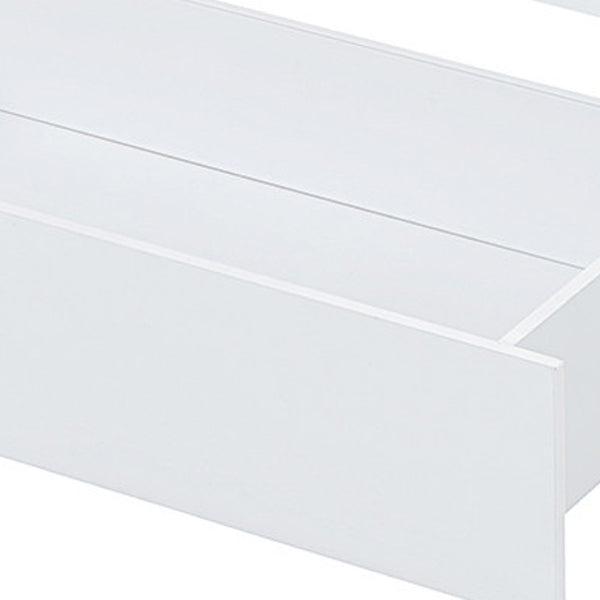 HomeRoots White Wood Twin Day Bed with Storage Drawers - Stylish & Functional Seating for Any Space 596559