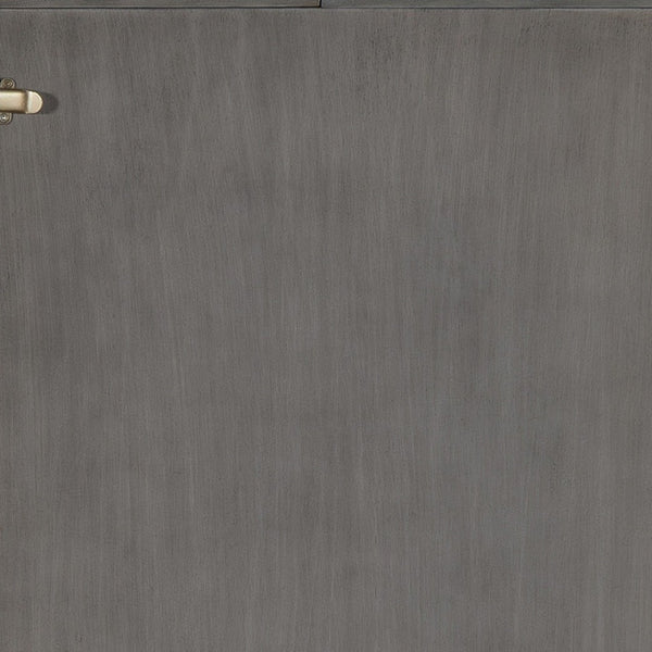 HomeRoots Gray Wood Full Murphy Bed with USB Charging - Stylish Space-Saving Design for Modern Living Spaces 596568