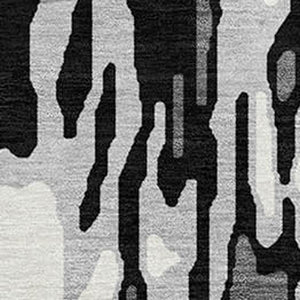 Homeroots 3' Washable Brown Beige And Gray Striped Area Rug For Indoor And Outdoor High Traffic Spaces 8' Round Polyester 596676