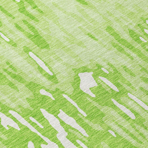 Homeroots 3' Washable Brown Beige And Gray Striped Area Rug For Indoor And Outdoor High Traffic Spaces 8' Round Polyester 596688