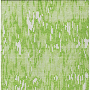 Homeroots 3' Washable Brown Beige And Gray Striped Area Rug For Indoor And Outdoor High Traffic Spaces 8' X 10' Polyester 596689