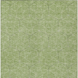 Homeroots 3' Black And Ivory Geometric Washable Area Rug - Perfect For Indoor And Outdoor Spaces, Durable Design 3' X 5' Polyester 596728