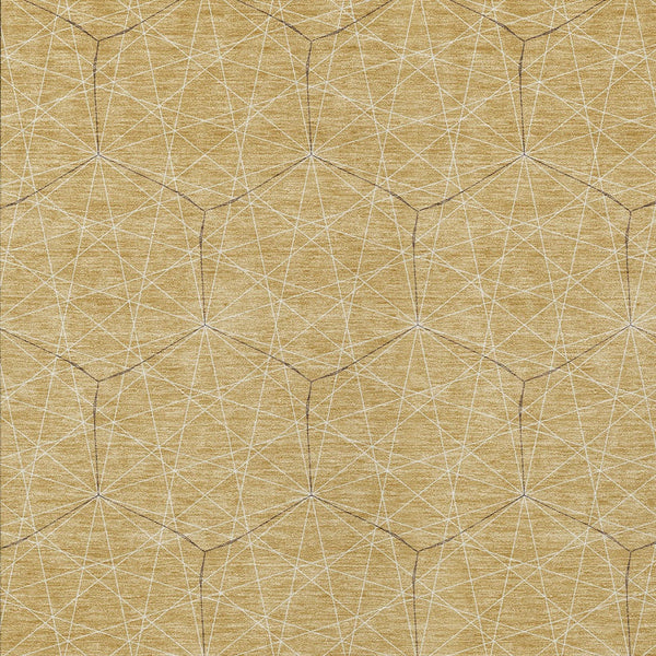 Homeroots 3' Black And Ivory Geometric Washable Area Rug - Perfect For Indoor And Outdoor Spaces, Durable Design 10' X 14' Polyester 596739