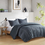 Croscill Casual Anders Casual 3 Piece Duvet Set CCA12-0002 Charcoal