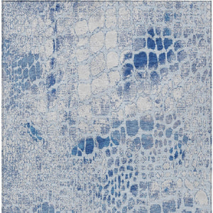 Homeroots 3' Charcoal Brown And Copper Abstract Washable Area Rug For Indoor And Outdoor Spaces, Durable Design 3' X 5' Polyester 596824