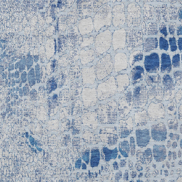 Homeroots 3' Charcoal Brown And Copper Abstract Washable Area Rug For Indoor And Outdoor Spaces, Durable Design 5' X 8' Polyester 596825