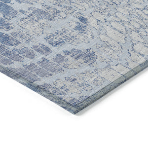 Homeroots 3' Charcoal Brown And Copper Abstract Washable Area Rug For Indoor And Outdoor Spaces, Durable Design 8' X 10' Polyester 596827