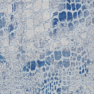 Homeroots 3' Charcoal Brown And Copper Abstract Washable Area Rug For Indoor And Outdoor Spaces, Durable Design 8' X 10' Polyester 596827