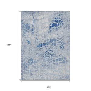 Homeroots 3' Charcoal Brown And Copper Abstract Washable Area Rug For Indoor And Outdoor Spaces, Durable Design 9' X 12' Polyester 596828