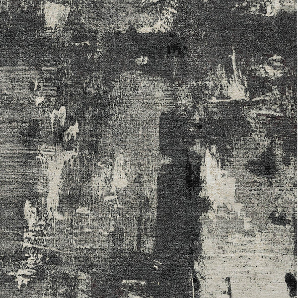 Homeroots 3' Beige And Brown Abstract Washable Indoor Outdoor Area Rug - Stylish, Durable, And Versatile Decor 10' X 14' Polyester 596847