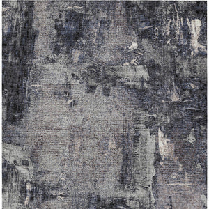 Homeroots 3' Beige And Brown Abstract Washable Indoor Outdoor Area Rug - Stylish, Durable, And Versatile Decor 3' X 5' Polyester 596848