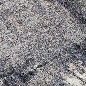 Homeroots 3' Beige And Brown Abstract Washable Indoor Outdoor Area Rug - Stylish, Durable, And Versatile Decor 8' Round Polyester 596850