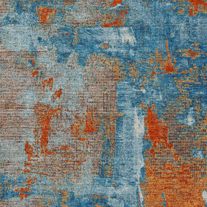 Homeroots 3' Beige And Brown Abstract Washable Indoor Outdoor Area Rug - Stylish, Durable, And Versatile Decor 9' X 12' Polyester 596882