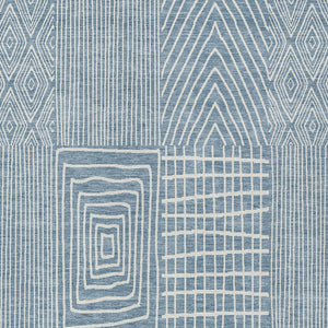 Homeroots 3' Beige And Ivory Geometric Washable Area Rug - Versatile Indoor Outdoor Design For Any Space 9' X 12' Polyester 596918