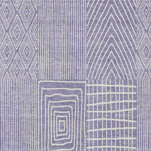 Homeroots 3' Beige And Ivory Geometric Washable Area Rug - Versatile Indoor Outdoor Design For Any Space 3' X 5' Polyester 596944