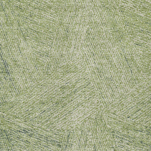 Homeroots 3' Artichoke Green And Ivory Abstract Washable Area Rug – Perfect For Indoor And Outdoor Use! 3' X 5' Polyester 596980