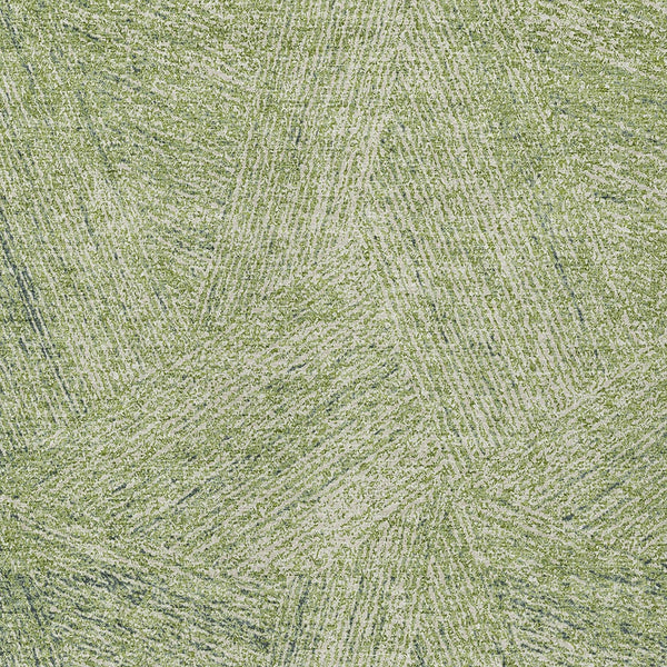Homeroots 3' Artichoke Green And Ivory Abstract Washable Area Rug – Perfect For Indoor And Outdoor Use! 3' X 5' Polyester 596980
